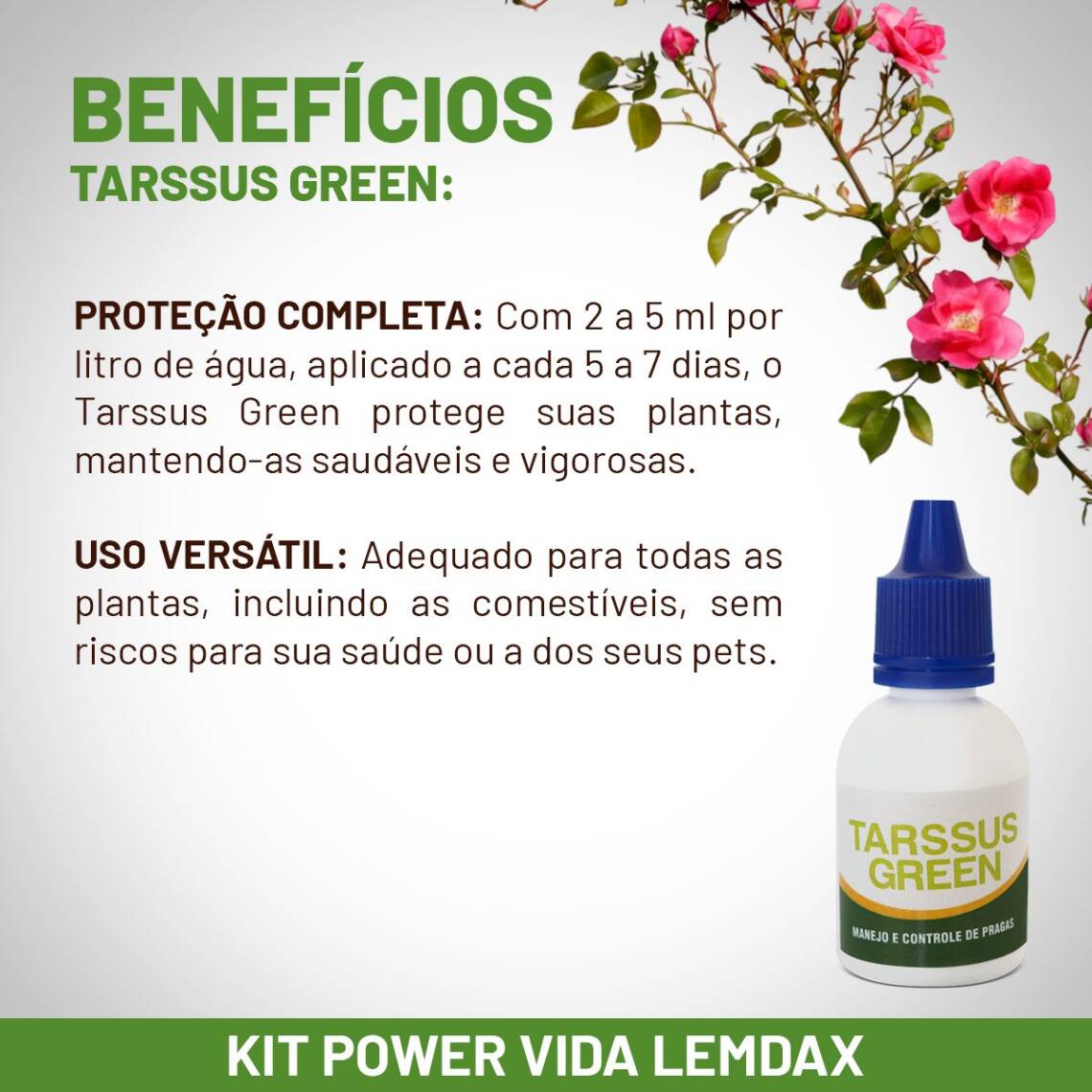 Fertilizantes para fortalecer plantas com produtos orgânicos 50 ml - Imagem 5