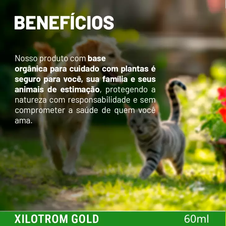 Xilotrom Gold - Plantas doentes? Fortaleça a imunidade natural com soluções orgânicas  60ml - Imagem 7