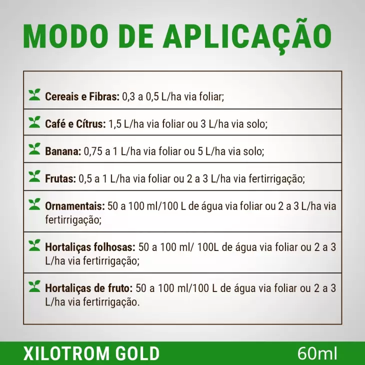 Xilotrom Gold - Plantas doentes? Fortaleça a imunidade natural com soluções orgânicas  60ml - Imagem 4